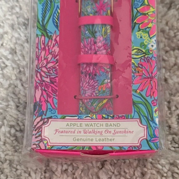 NWT Lilly Pulitzer Apple Watch Band in Walking on Sunshine - Picture 7 of 7